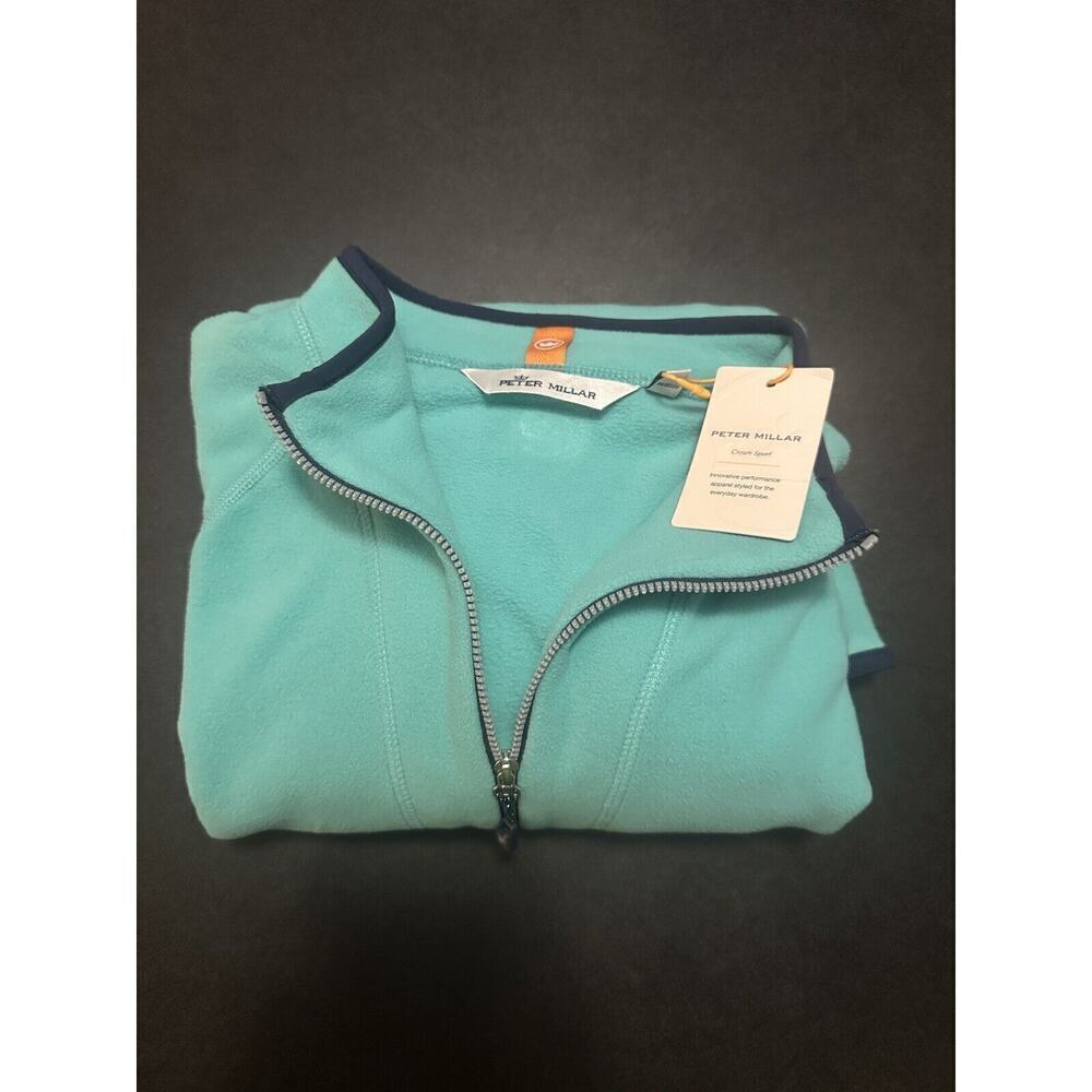 Peter Millar Golf 1/4 Zip Pullover Mens Crown Sport Thermal Flow Fleece Medium
